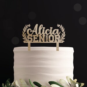 Graduation Cake Topper, Custom Graduation Topper, Graduation Decor, Personalized Graduation Cake Topper, Class Of 2025