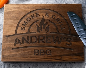 Personalized Cutting Board, Cooking Gift, Custom Cutting Board, Gift For Him, BBQ Gift, Dad Gift, Boyfriend Gift