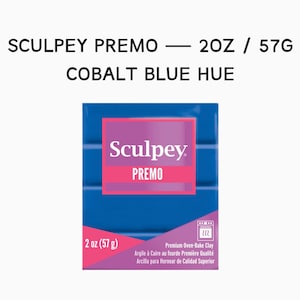 Sculpey Premo Cobalt Blue Hue 2oz 57g FRESH POLYMER CLAY