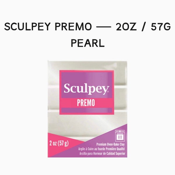 Sculpey Premo Accents Pearl 2oz 57g FRESH POLYMER CLAY
