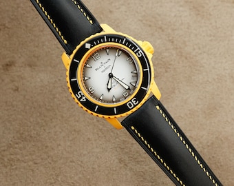 ブランパン x スウォッチ オーシャン オブ ストーム用ブラック