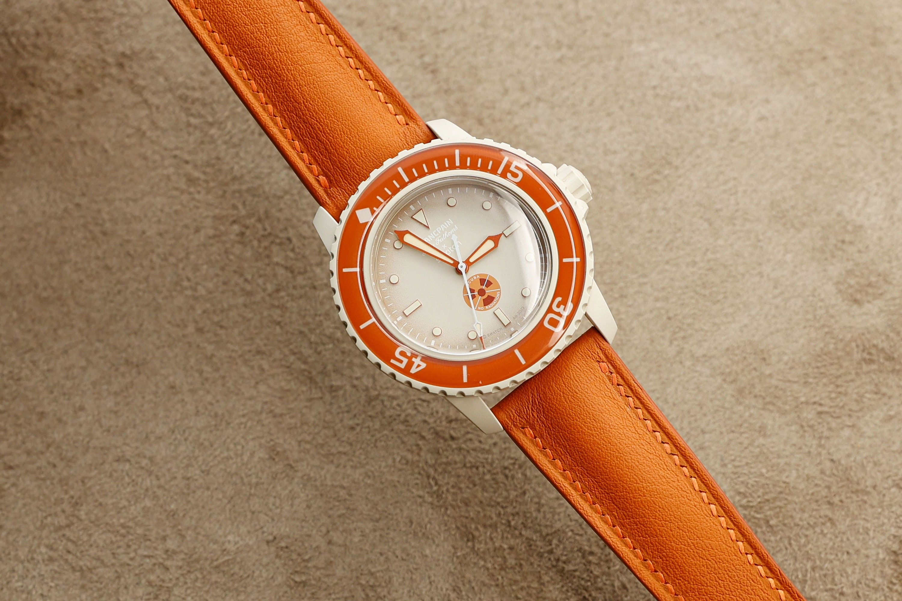 ブランパン x スウォッチ バイオセラミック スキューバ フィフティ