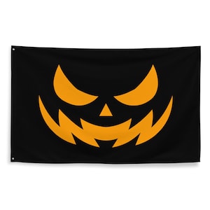 Jack o&#39; Lantern Halloween Flag 3x5