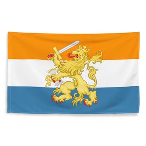 Dutch House of Orange Royal Flag 3x5