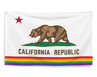 Trade Winds 3x5 California Republic Flag – Double-Sided Printed Bear Flag For Outdoor Use