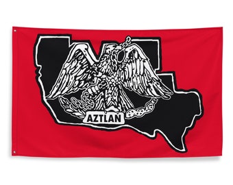 Aztlan Chicano Eagle Southwest US Flag 3x5
