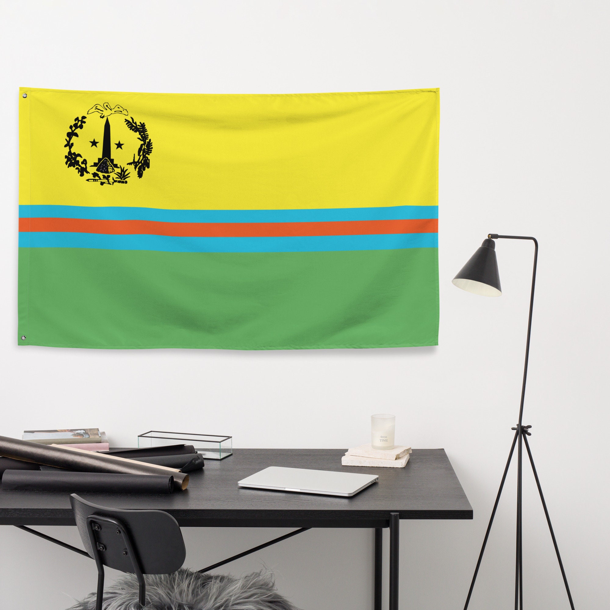 Saint-Martin hanging Flag: Graphic #97024897