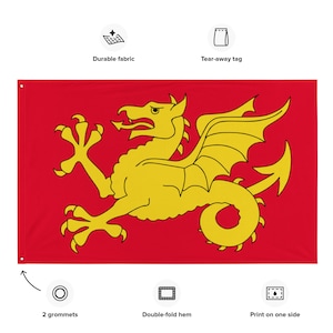 Trade Winds 3x5 Wessex Dragon England West Saxons Italy - Foto 5