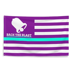 Baja Blast Bandera estadounidense Back The Blast Taco Bell 3x5