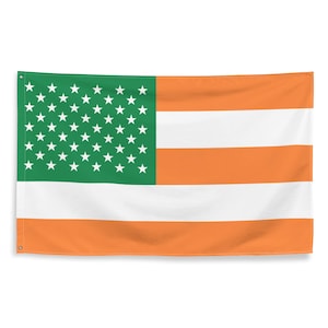 Irish-American Flag 3x5 | Éire USA Pride Banner St Patrick