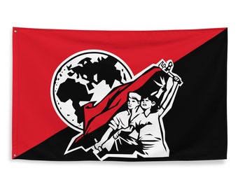 International Workers Association Flag 3x5