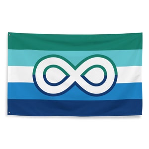 Autistic Gay Man MLM Pride Flag 3x5
