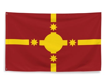 Us 5000 Bandiera Grand Union 3x5 Piedi - 100D Con Occhielli, Spedizione Veloce USA Bandiera Spedizione Veloce USA - Foto 5