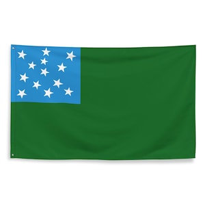 Flaga Republiki Vermont 3x5 | Baner stanu Vermont Nowej Anglii dla chłopców z Green Mountain