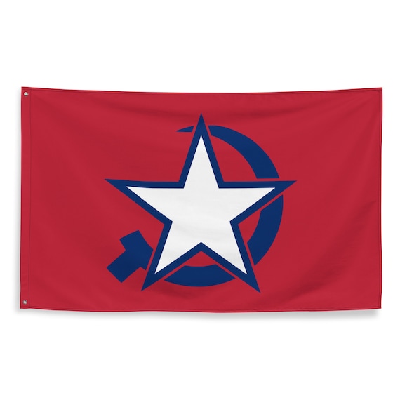 アメリカ共産党旗デザイン 1 - Etsy 日本