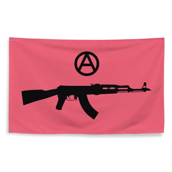 Drapeau TQILA queer anarchiste 3 x 5