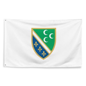 Sandžak Shield Flag 3x5