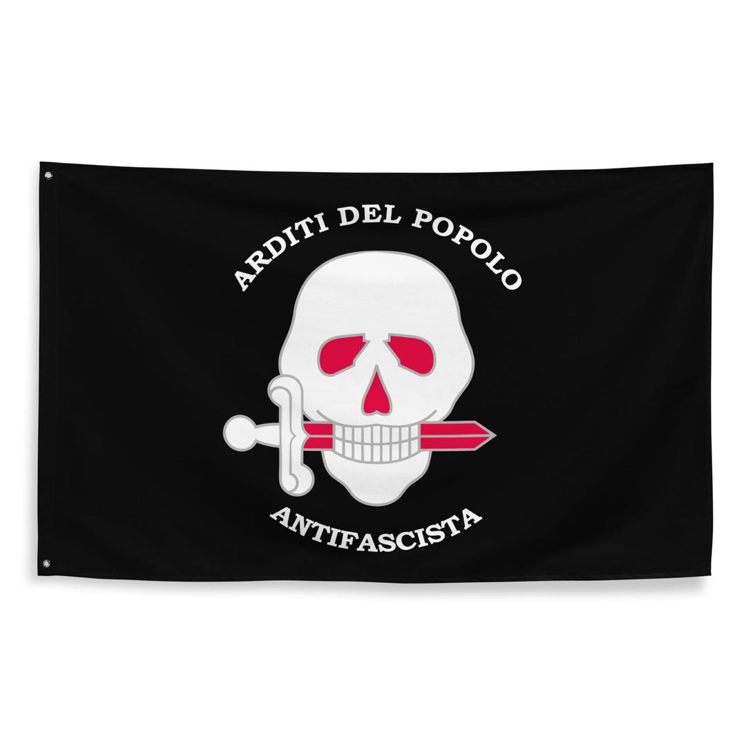 Arditi Del Popolo Antifascist Flag 3x5 | Antifascista Antifa