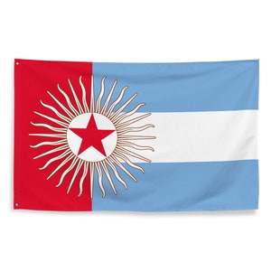 Socialist Argentina Flag 3x5