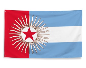 Socialist Argentina Flag 3x5