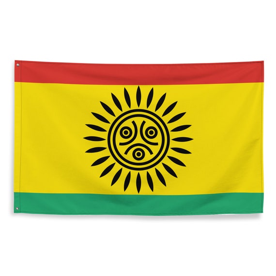 Taíno Puerto Rican Native Boricua Flag 3x5 | Etsy