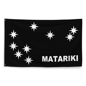 Matariki Maori New Year Aotearoa New Zealand Flag 3x5