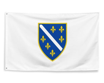 Bosnien und Herzegowina Historische Flagge 3x5