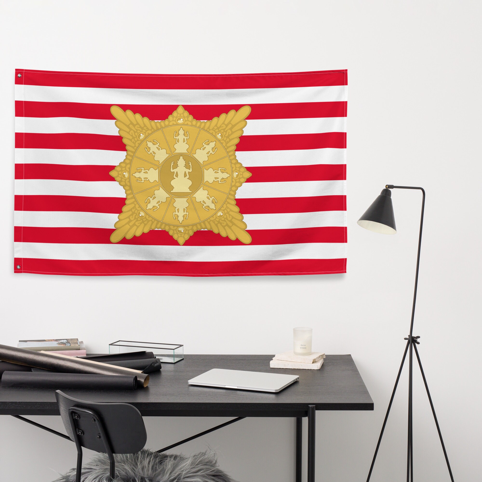 Majapahit Golden Seal Flag 3x5 - Etsy