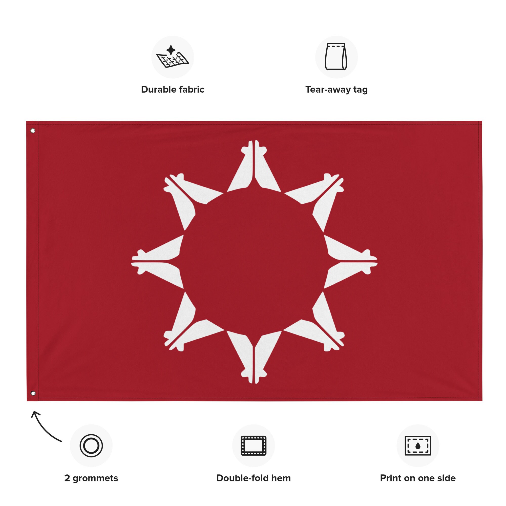 Oglala Lakota Sioux Flag 3x5 - Etsy