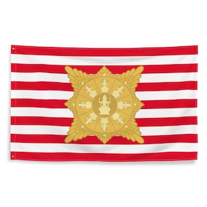 Majapahit Golden Seal Flag 3x5