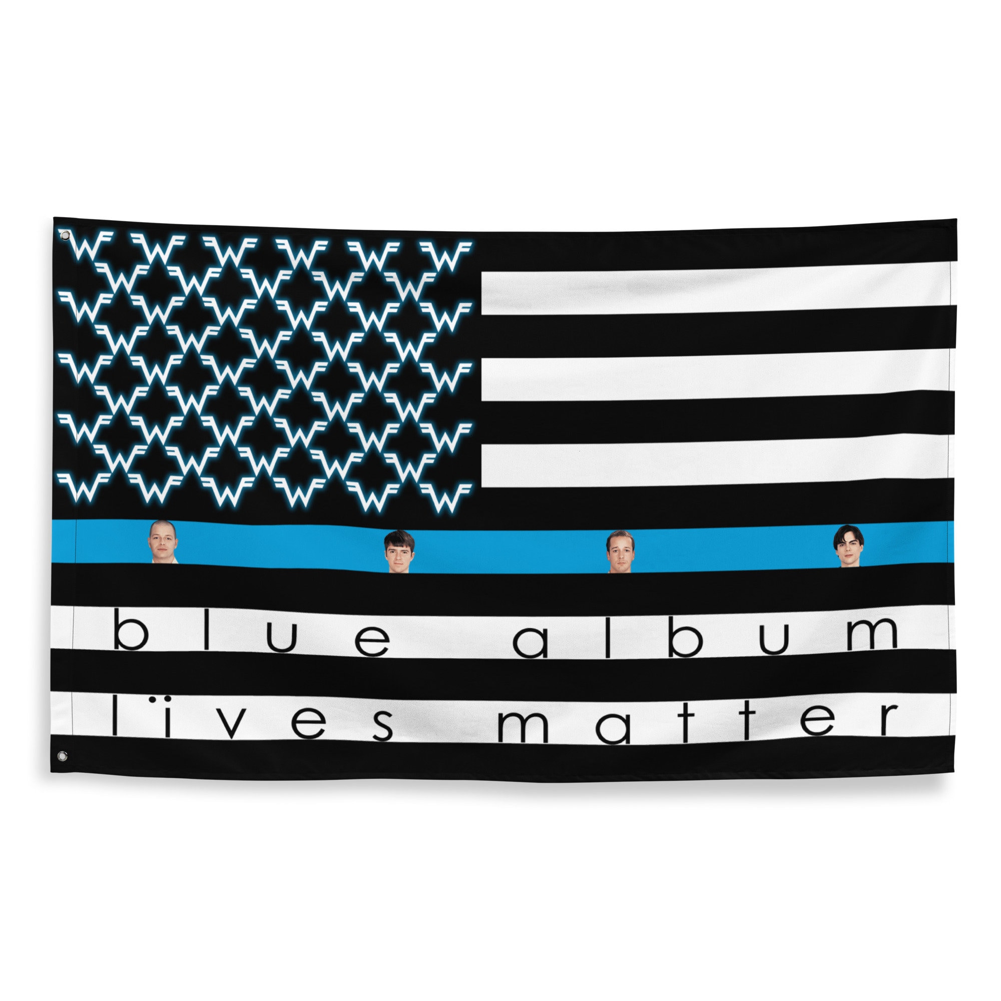weezer フラッグ Weezer Blue Album Lives Matter College Dorm Flag 3x5 - Etsy