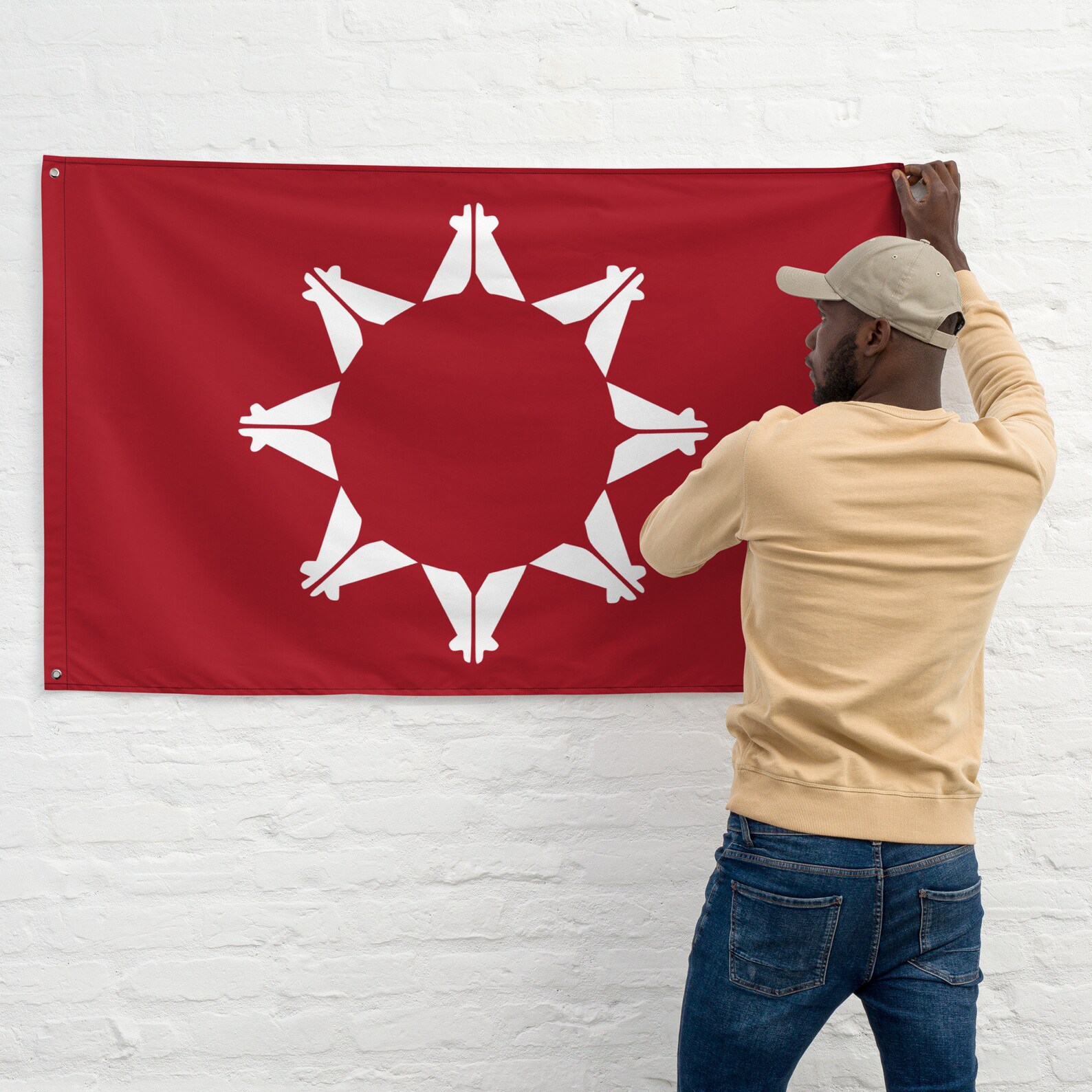 Oglala Lakota Sioux Flag 3x5 Etsy