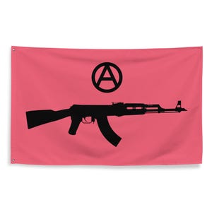 Bandeira Queer Anarquista TQILA 3x5