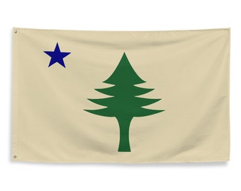 NEW 2023 Maine USA Flag 3x5