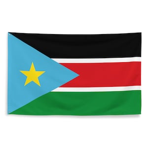 South Sudan Flag 3x5 | True Constitutional South Sudan banner