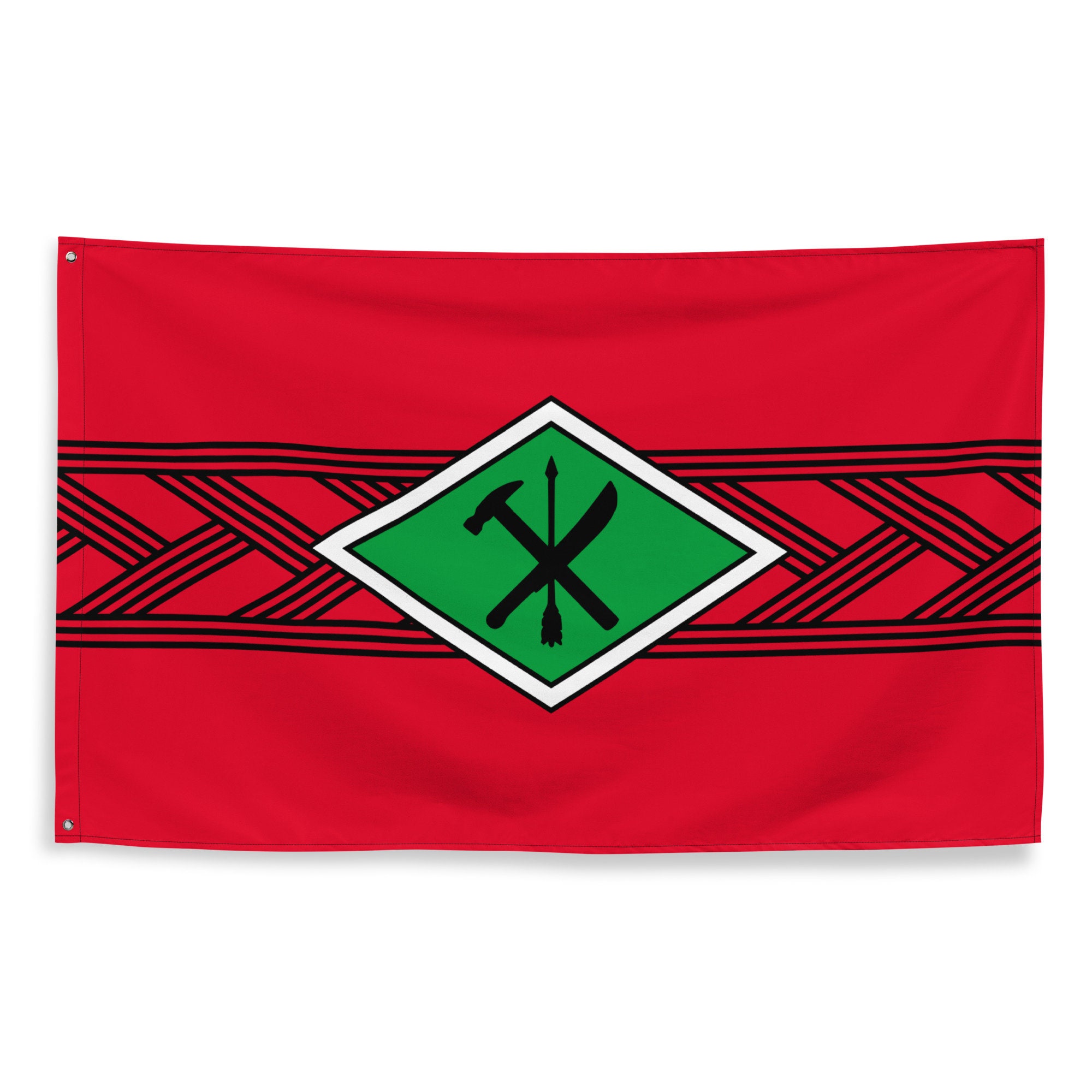 Brazil Indigenous Socialist Don L Communist Flag 3x5