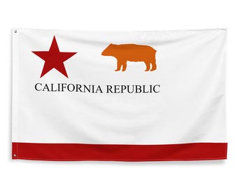 California Republic Flag Banner | United States of America Flags