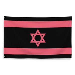 Queer Israel Protest Flag 3x5