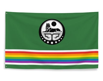 Chechnya LGBT Pride Flag 3x5