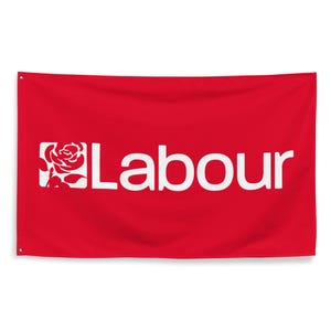 United Kingdom Labour Party Flag 3x5