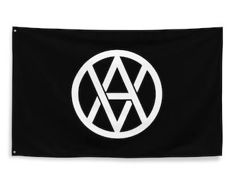 Vegan Anarchist Veganarchist Flag 3x5