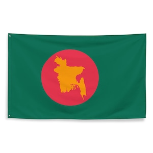 Bandera revolucionaria de Bangladesh 3x5