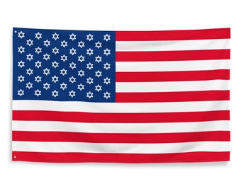 ユダヤ系アメリカ人の米国星条旗 3x5 - Etsy 日本