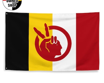 American Indian Movement AIM Flag 3x5
