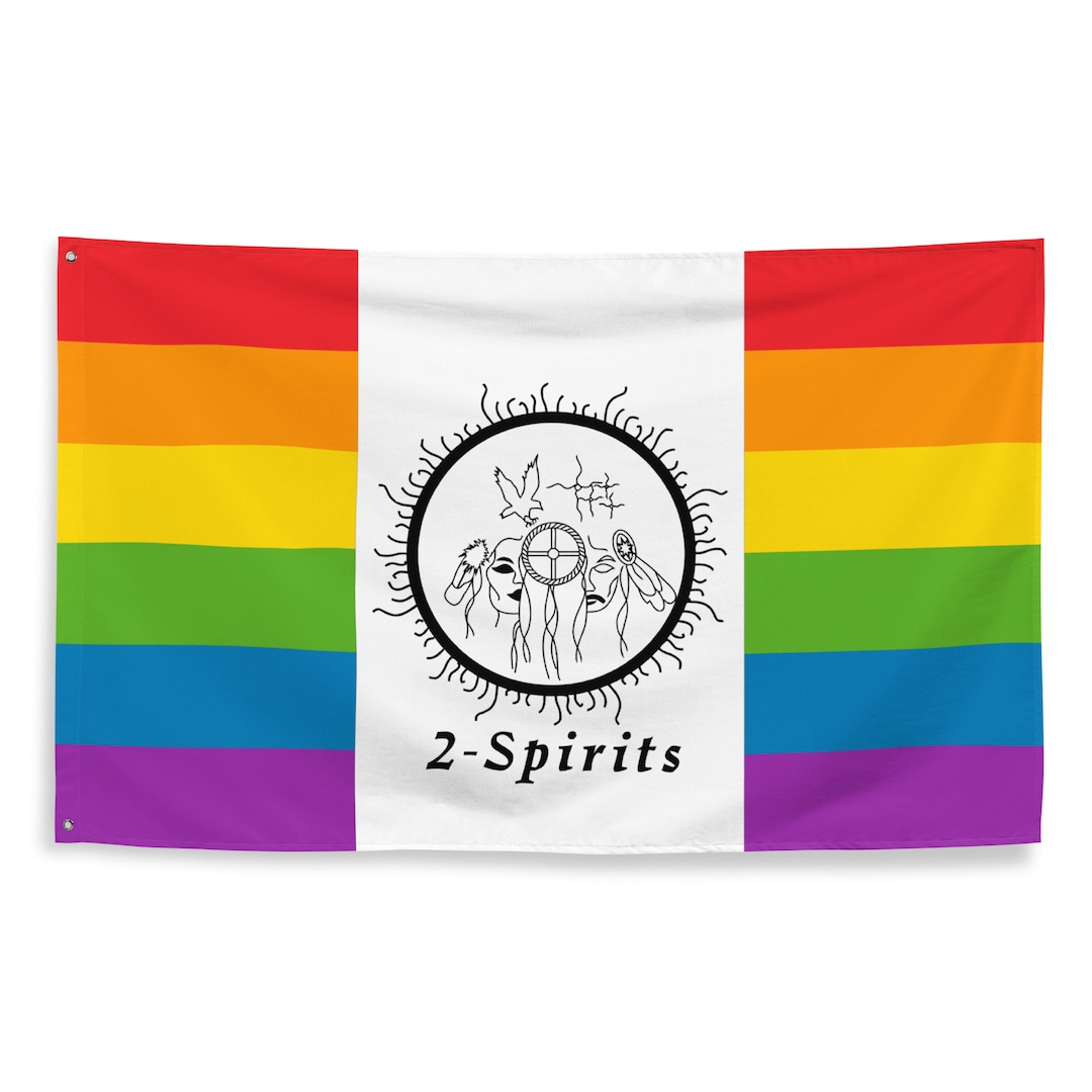First Nation Two Spirit LGBTQQ2S Pride Flag 3x5 - Etsy