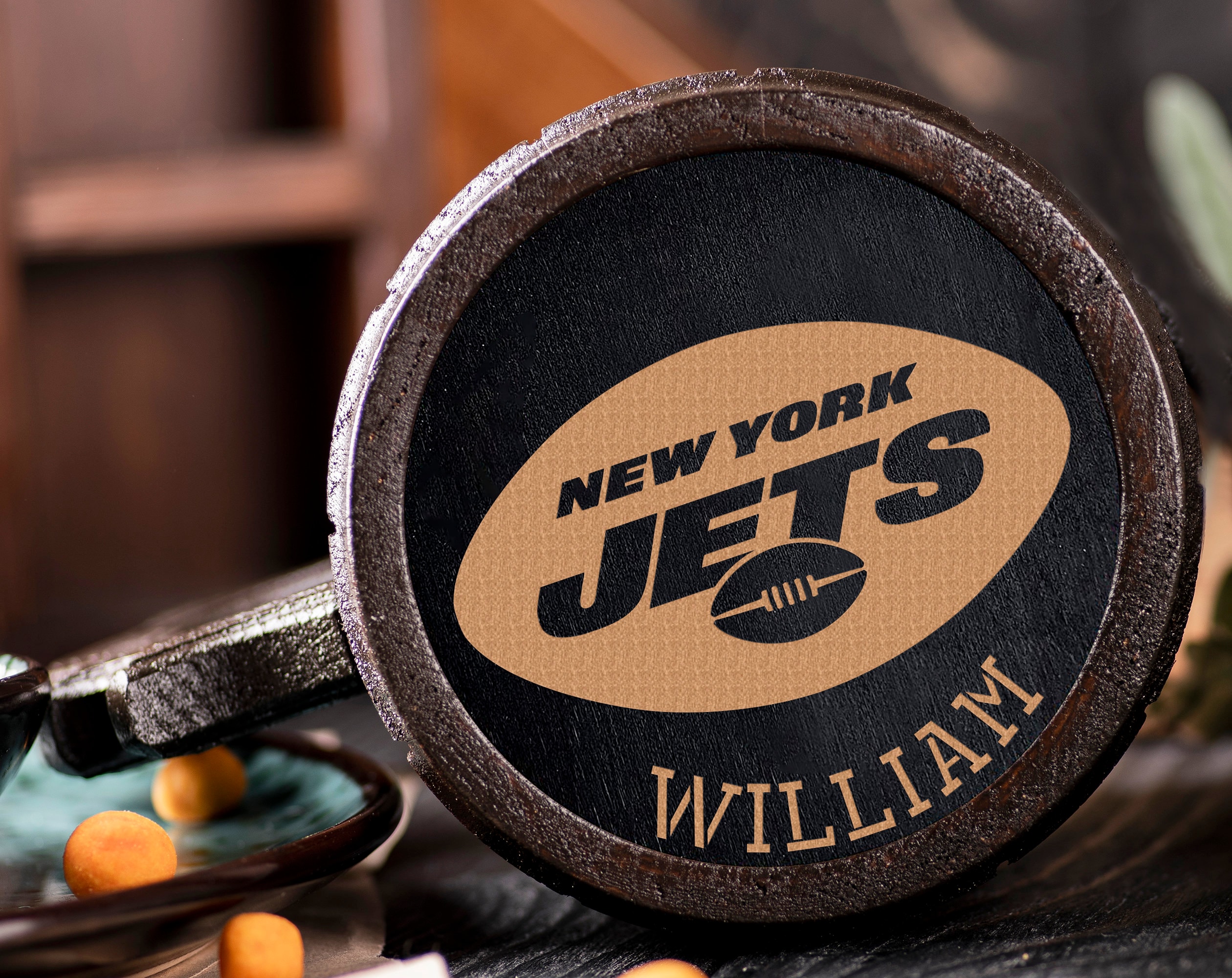 New York Jets Beer Mug Personalized Gift For Him Fathers Day Etsy