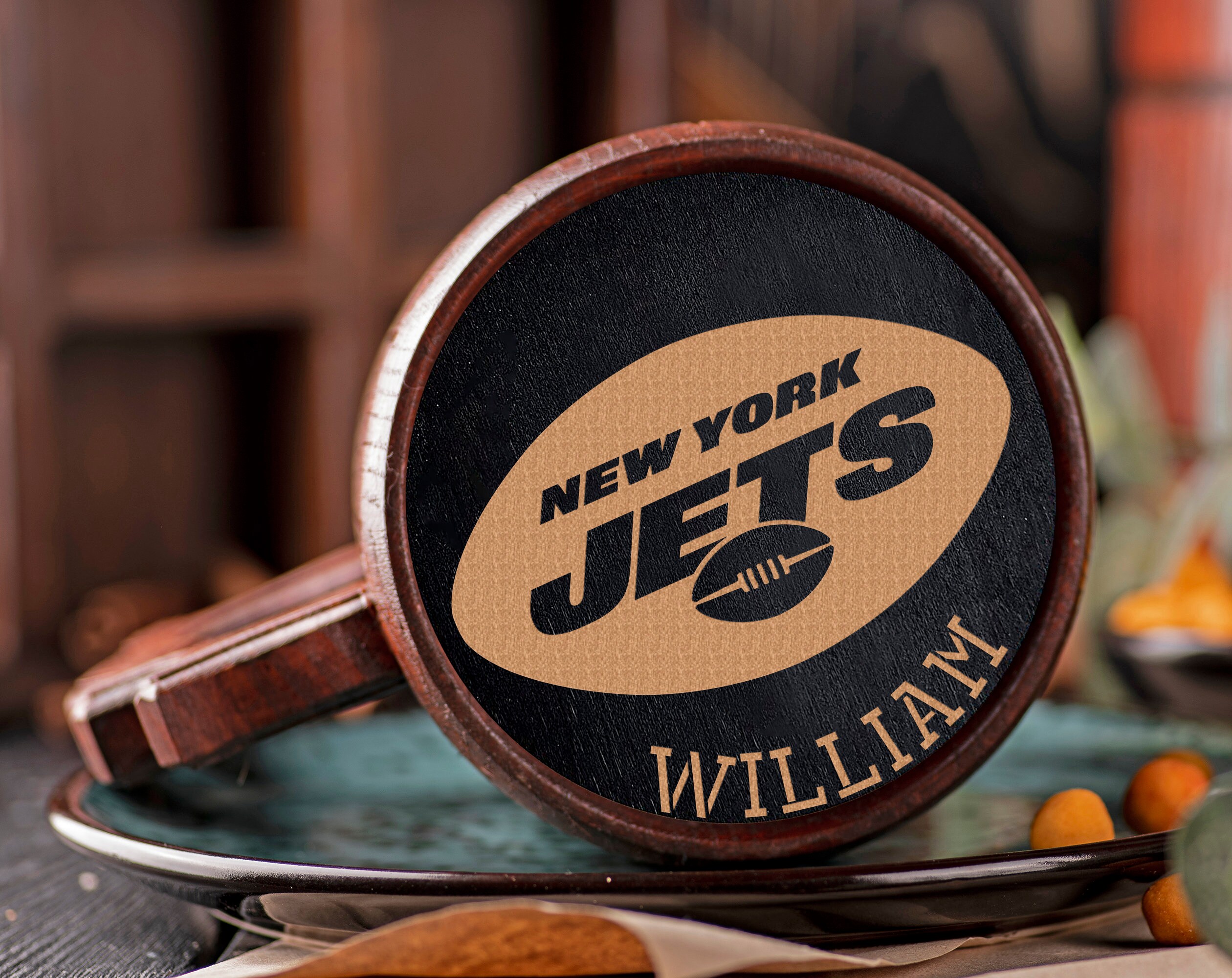 New York Jets Beer Mug Personalized Gift For Him Christmas Etsy