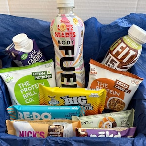 Veganer Protein Geschenkkorb Gym Geschenkbox