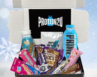 Merry Christmas high protein gift box.