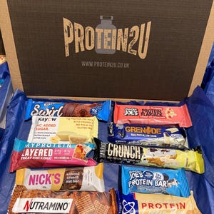 10 Selection High Protein Bars Letterbox Gym Gift